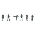 Porte d'entrée de l'infanterie de la Wehrmacht - 6 personnages - ARTITEC 5720004 - 1/72