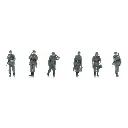 Infanterie de la Wehrmacht en marche vers la ligne de front - 6 personnages - ARTITEC 5720005 - 1/72