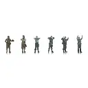 Prisonniers de Guerre de la Wehrmacht + Gardes de l'armée Américaine - Artitec 5720012 - 1/72