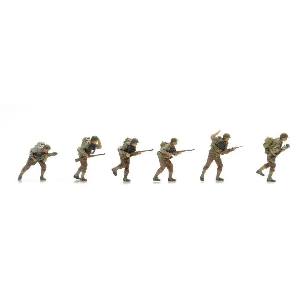 Infanterie US débarquement du jour J - ARTITEC 5720015 - 1/72