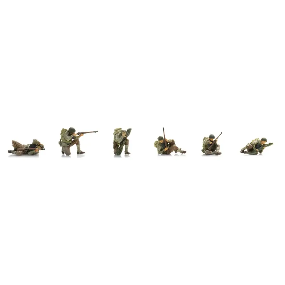 Infanterie US sur la plage du jour J - ARtitec 5720016 -1/72