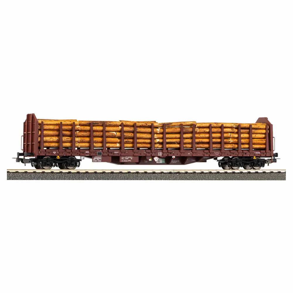 Wagon rancher grumier Roos-t642 RSBG - Piko 24610 - HO 1/87 - Privée - Ep VI - 2R