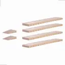 Quai de service à bagages, six parties - Vollmer 43558 - HO 1/87