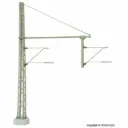 Mats de ligne double pour caténaires métal - Viessmann 4160 - HO 1/87