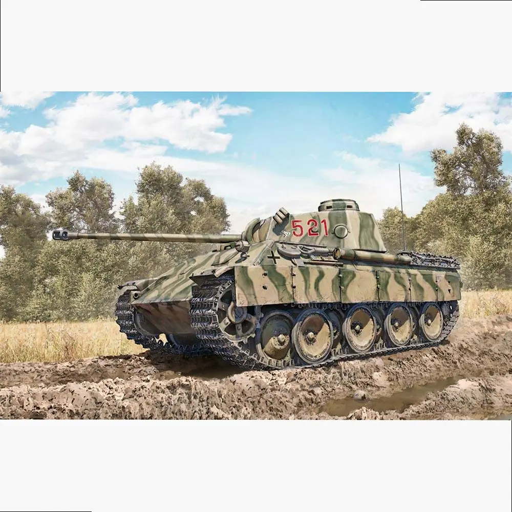 Char Panzerkampfwagen V Panther Ausf. D - Italeri 90290 - 1/35