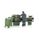 Travailleur sur tour à métaux - Artitec 387.660 - HO 1/87