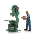 Artisan et scie à ruban - Artitec 387.662 - HO 1/87