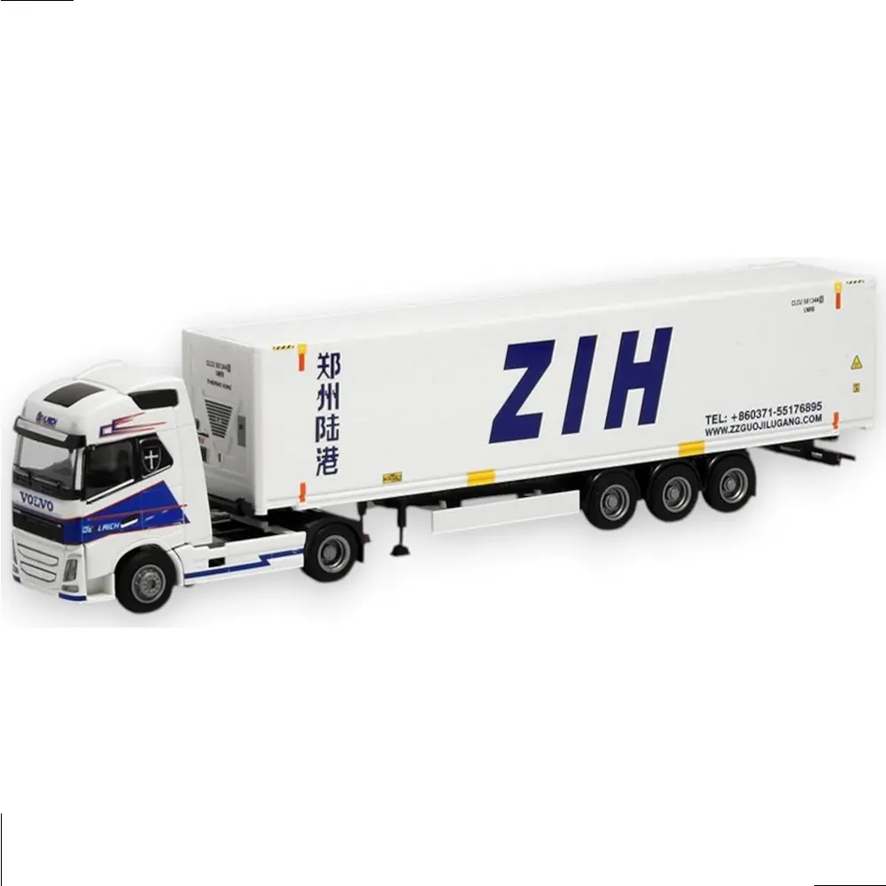 Camion frigorifique Oehlrich / ZIG Volvo FH12 Globetrotter XL 45 pieds - AWM 75255 - HO 1/87