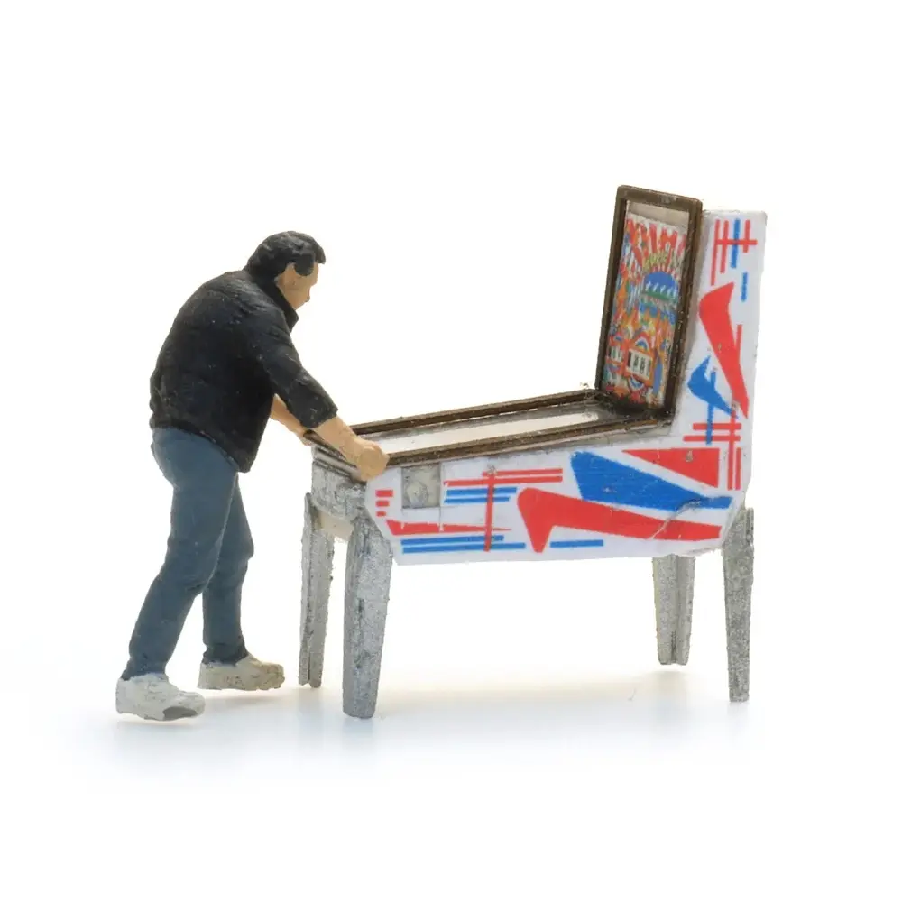 Joueur au flipper - Artitec 387.694 - HO 1/87