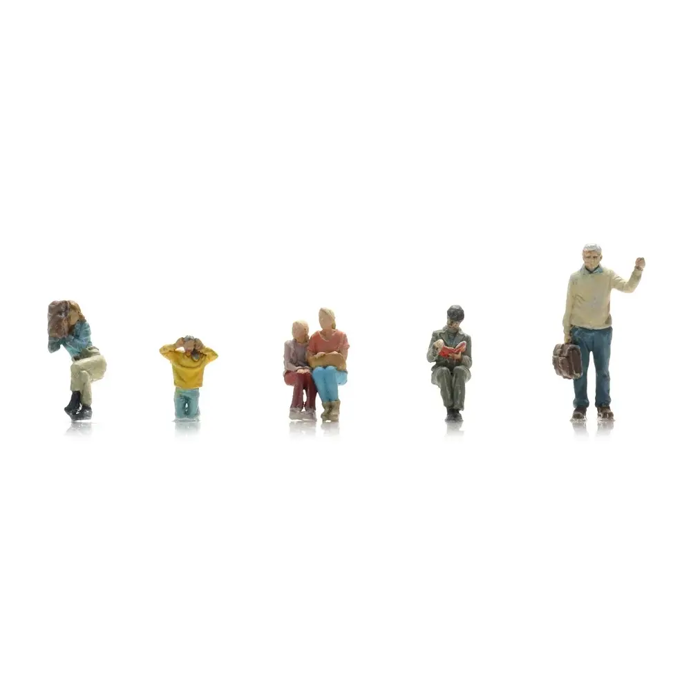 Passagers dans le bus - Artitec 5870118 - HO 1/87