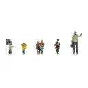 Passagers dans le bus - Artitec 5870118 - HO 1/87