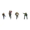 4 voyageurs pressés - Artitec 5870119 - HO 1/87