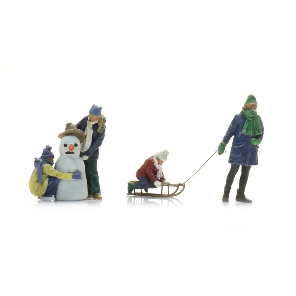 Jeux dans la neige - Artitec 5870128 - HO 1/87