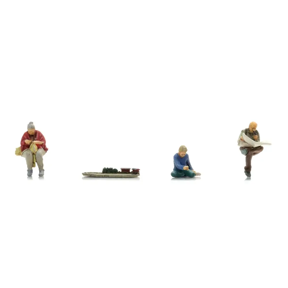 Rester avec grand-père et grand-mère - ARTITEC 5870133 - HO 1/87