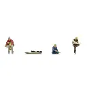 Rester avec grand-père et grand-mère - ARTITEC 5870133 - HO 1/87