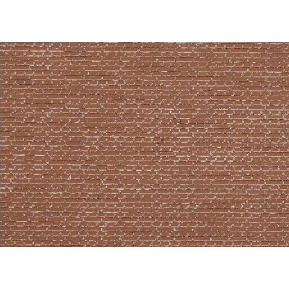 Mur latéral en briques à peindre - Artitec 10.452 - HO 1/87