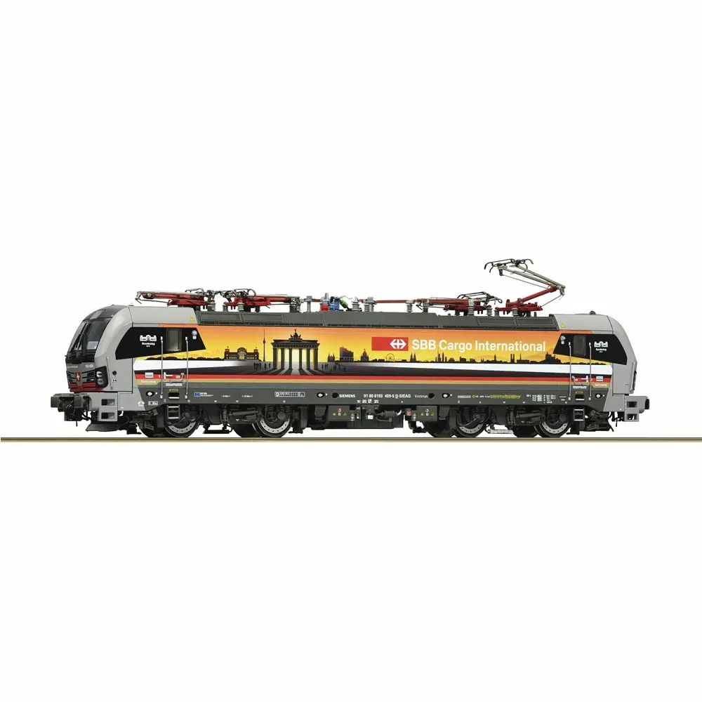 Locomotive électrique 193 459-5 « Deutschlandpiercer » - Roco 7510065 - HO 1/87 - SBB - Ep VI - Digital sound - 2R