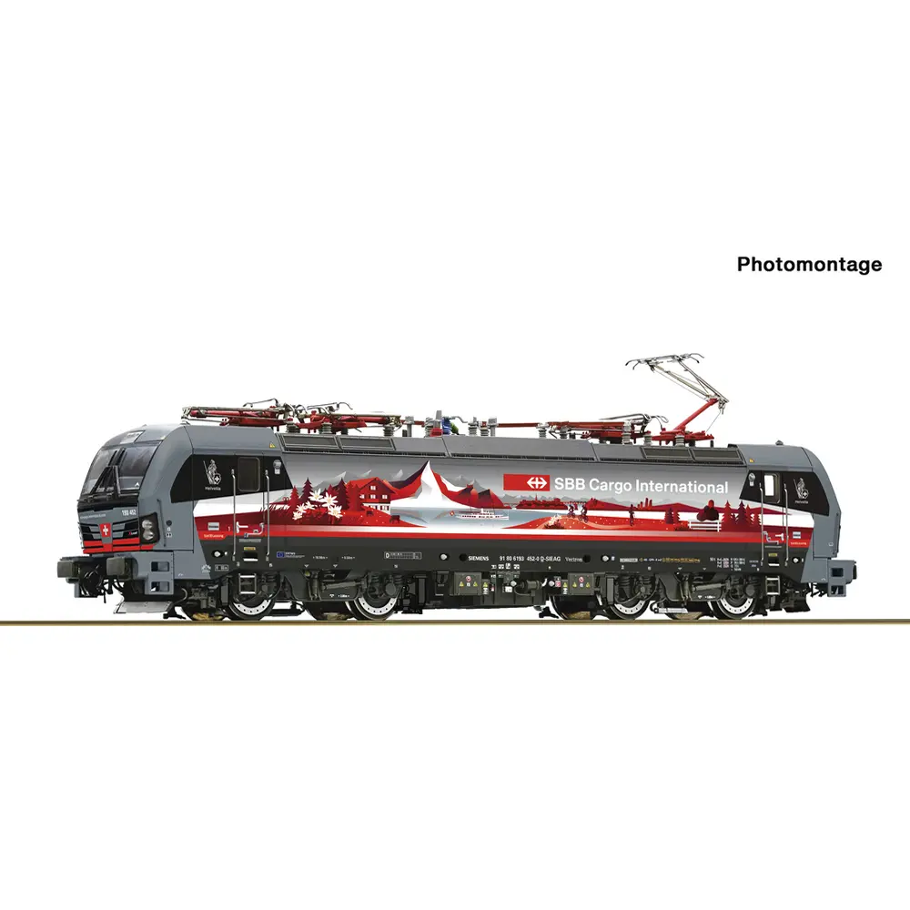 Locomotive électrique 193 452-0 « Schweizpiercer » - Roco 7510073 - HO 1/87 - SBB - Ep VI - Digital sound - 2R