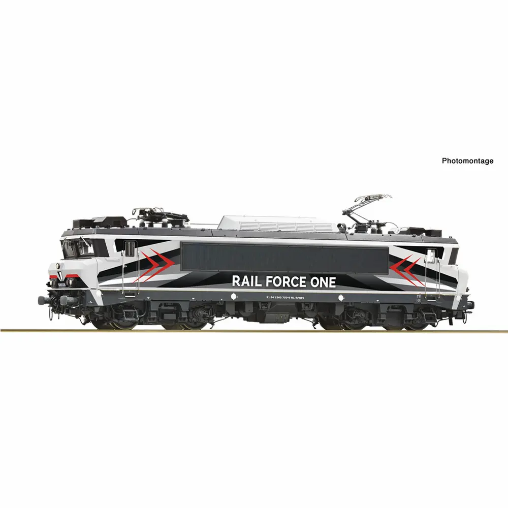 Locomotive électrique BR 1750 Rail Force One - Roco 7500165 - HO 1/87 - Privée - Ep VI - Analogique - 2R