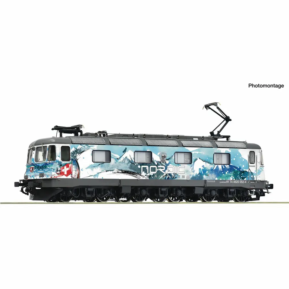 Locomotive électrique 4620 052-4, NRFAB - Roco 7500211 - HO 1/87 - Privée - Ep VI - Analogique - 2R