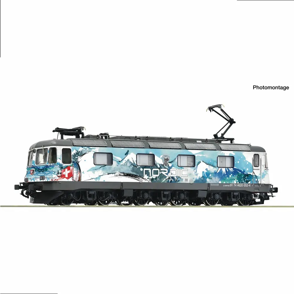 Locomotive électrique 4620 052-4 NRFAB - Roco 7510211 - HO 1/87 - Privée - Ep VI - Digital sound - 2R