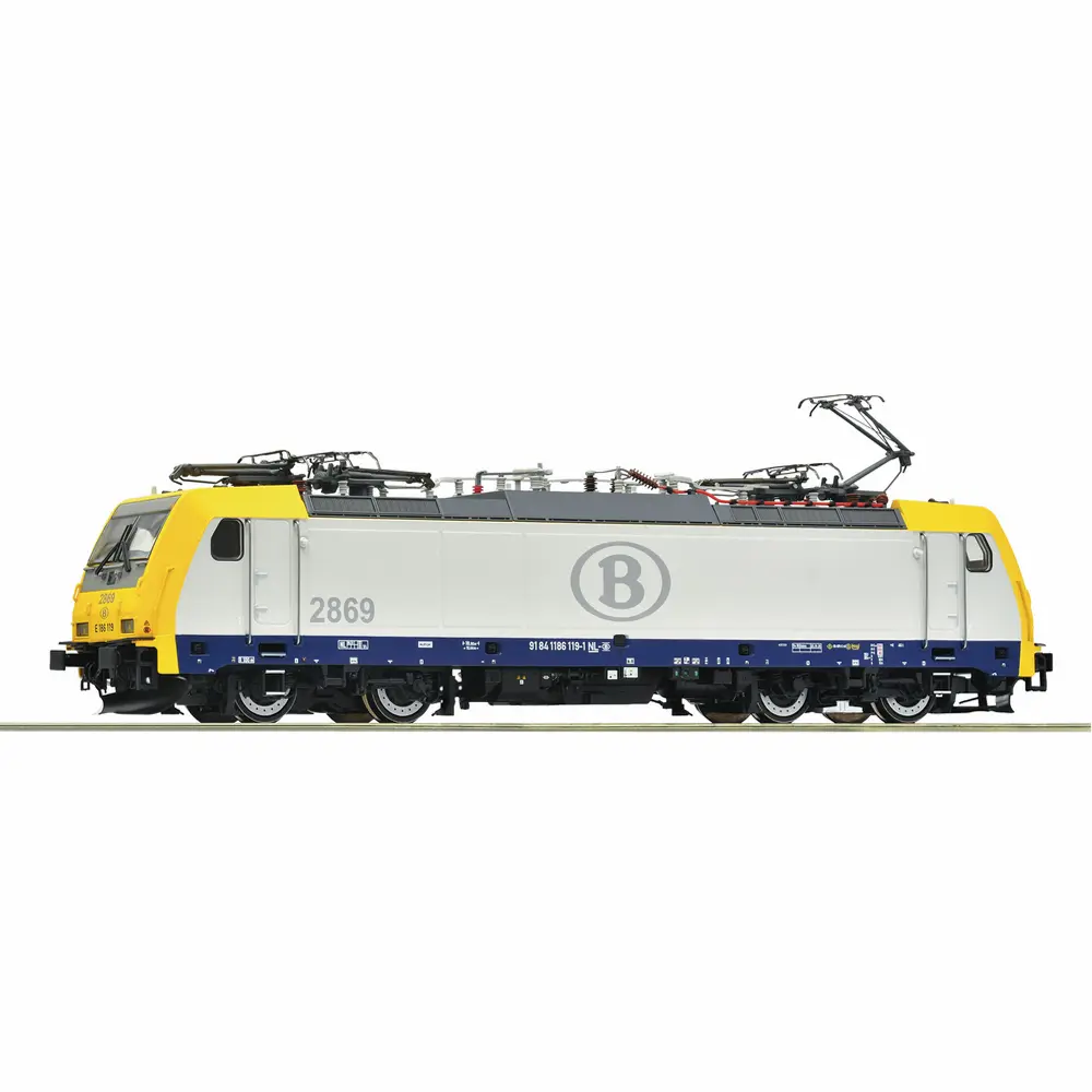 Locomotive électrique 186 119-1 - Roco 7510166 - HO 1/87 - SNCB - Ep VI - Digital sound - 2R