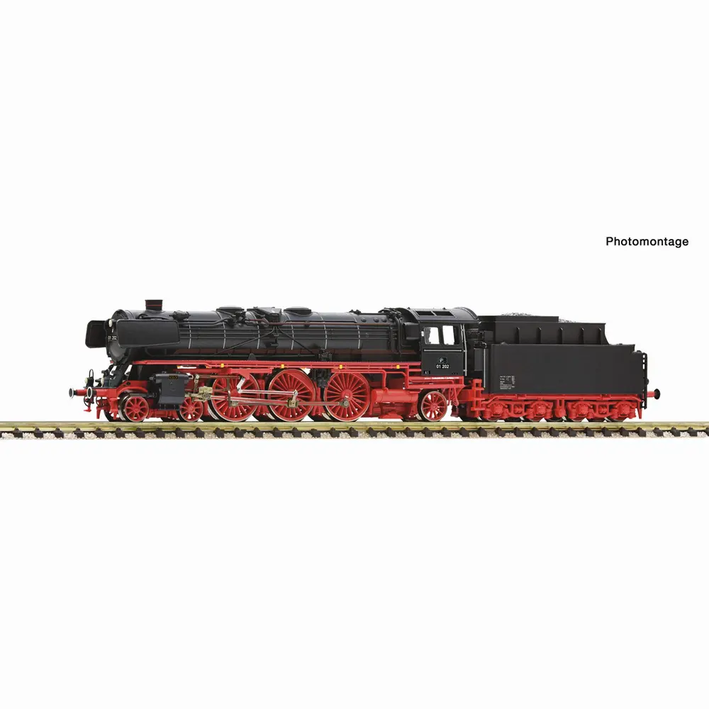 Locomotive à vapeur 01 202 Association Pacific - Fleischmann 714504 - N 1/160 - Privée - Ep V-VI - Analogique - 2R 