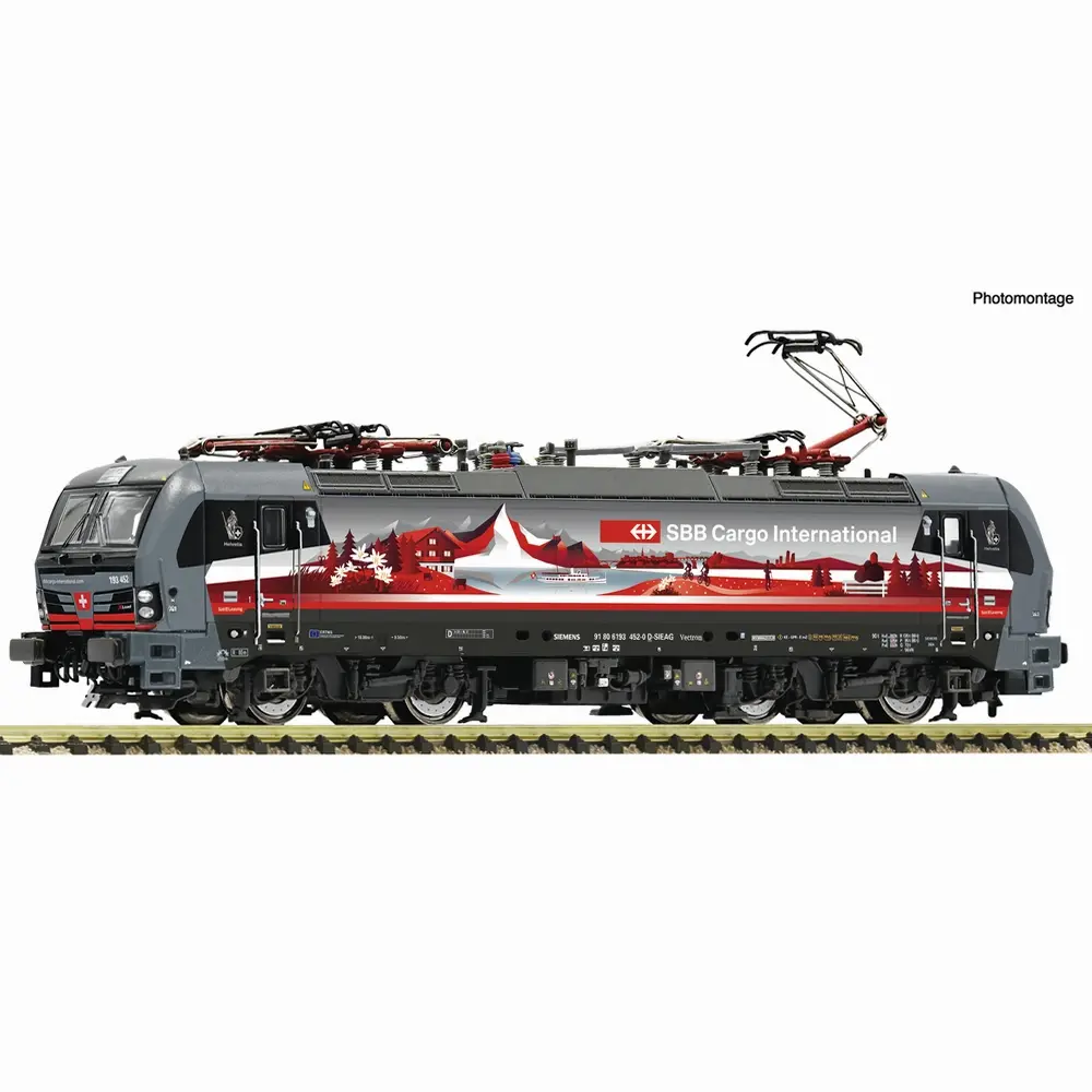 Locomotive électrique 193 452-0 « Schweizpiercer » Cargo International - Fleischmann 7560088 - N 1/160 - SBB - Ep VI - Analogique - 2R