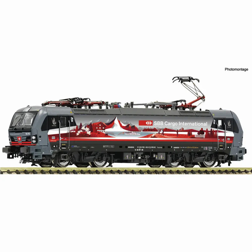 Locomotive électrique 193 452-0 « Schweizpiercer » - Fleischmann 7570088 - N 1/160 - SBB Cargo International - Ep VI - Digital sound - 2R