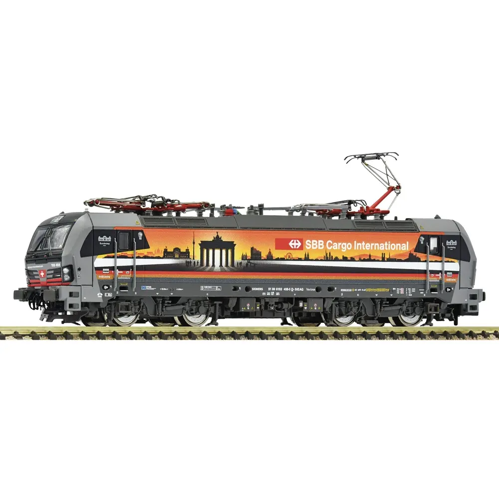 Locomotive électrique 193 459-5 « Deutschlandpiercer » - Fleischmann 7560074 - N 1/160 - SBB Cargo International - Ep VI - Analogique - 2R