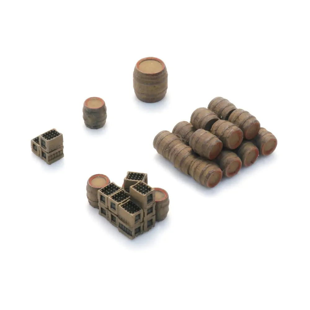 Chargement de camion – Fûts de bière en bois - ARTITEC 316.135 - N 1/160