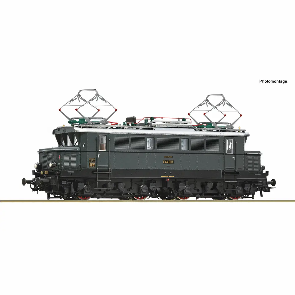 Locomotive électrique E 44 015 - Roco 7500198 - HO 1/87 - DRB - Ep II - Analogique - 2R