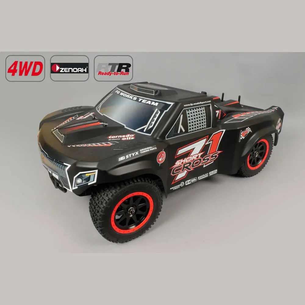 Short Cross 4wd Zenoah RTR - FG Modellsport 68200RZ - 1/6