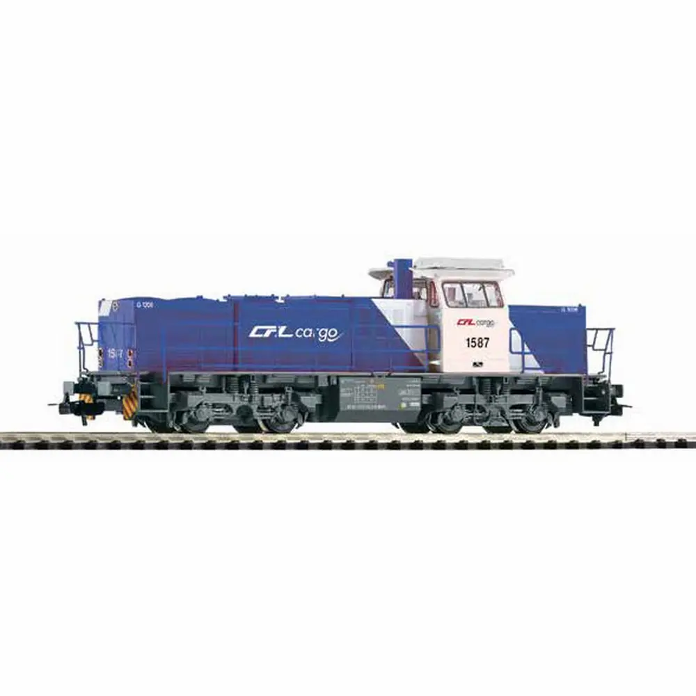 Locomotive diesel G1206 1587 CFL - Piko 97751 - HO 1/87 - SNCF - Ep VI - Analogique - 2R