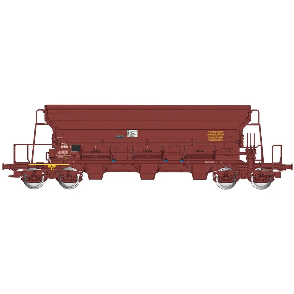 Wagon trémie Tads - Albert Modell 082004 - HO 1/87 - SNCF - Ep V - 2R