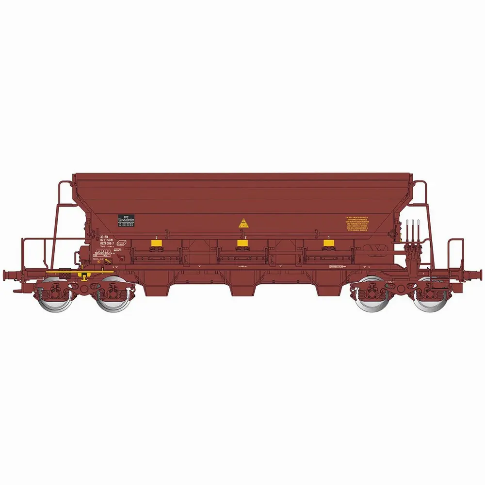 Wagon trémie Tads F-SGW - Albert Modell 082005 - HO 1/87 - SNCF - Ep VI - 2R