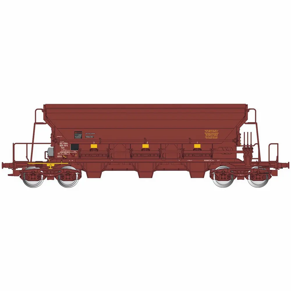 Wagon trémie Tads F-ERSA - Albert Modell 082008 - HO 1/87 - SNCF - Ep VI - 2R