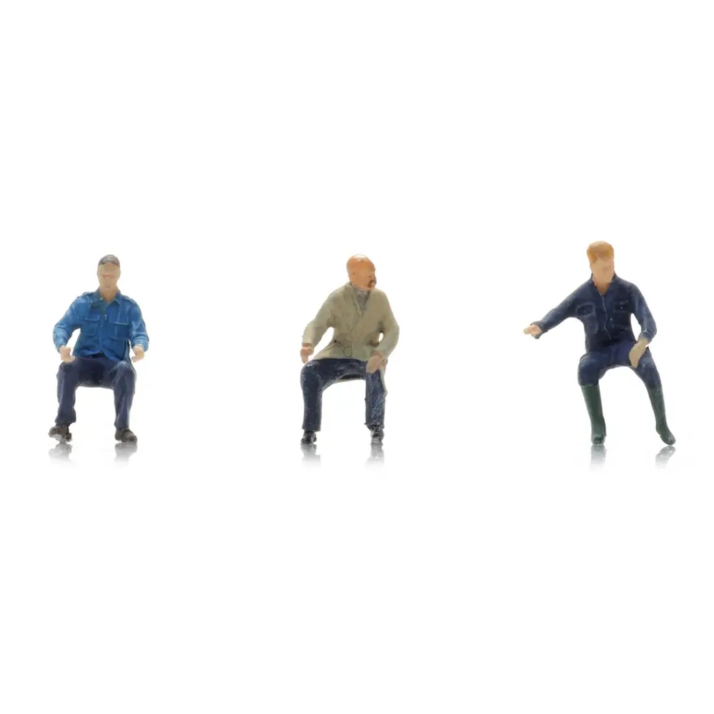 Lot de 3 Conducteurs de chariots élévateurs 1950-80 - ARTITEC 5160042 - N 1/160