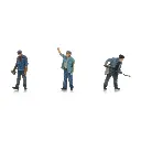 Personnel du dépôt - 3 travailleurs - Artitec 5160051 - N 1/160
