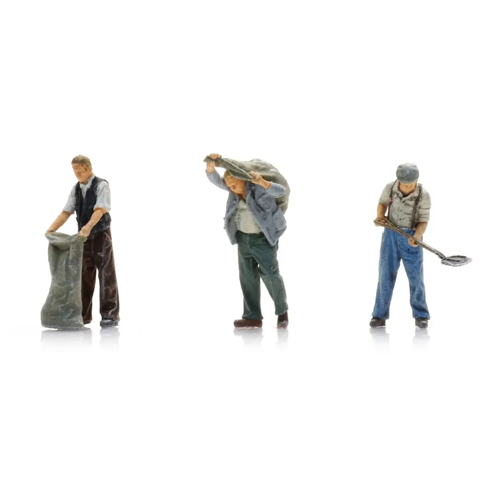 Lot de 3 charbonniers - ARTITEC 5160057 - N 1/160