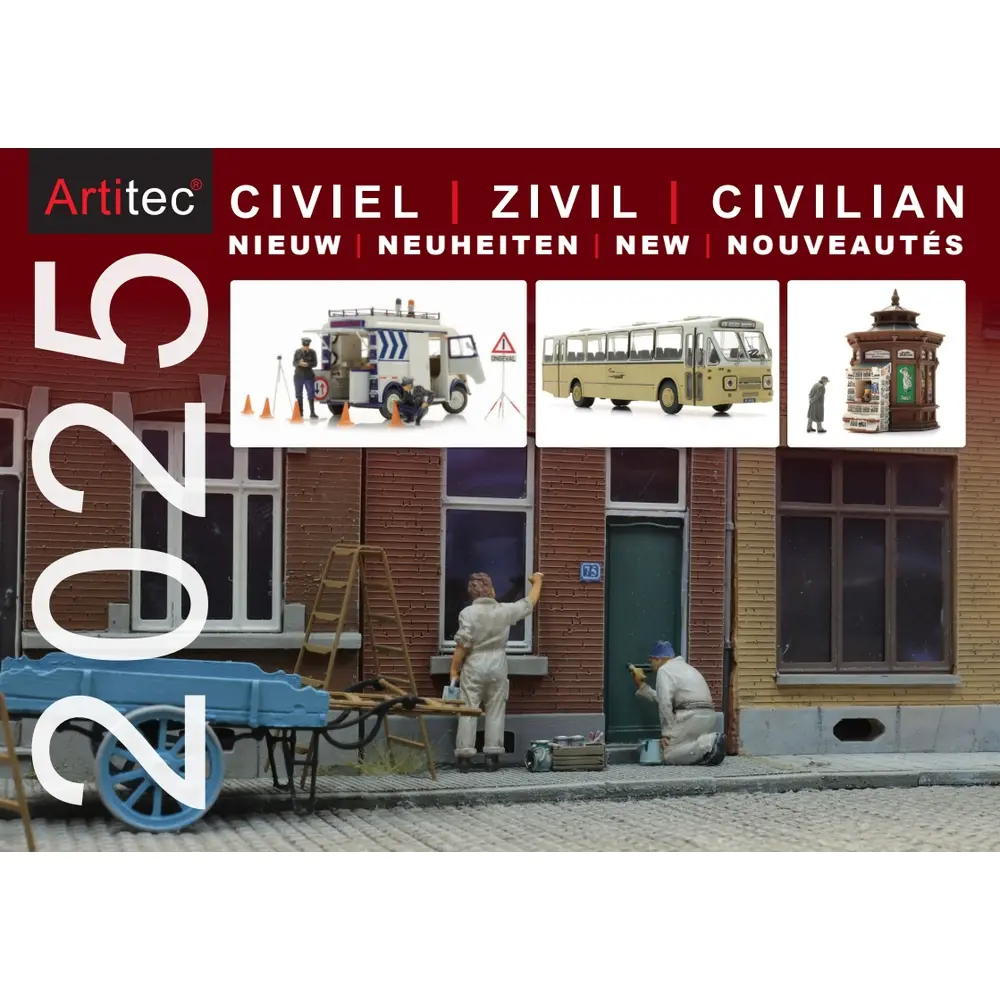 Dépliants nouveautés civil 2025 - HO N TT & Z - 20 pages