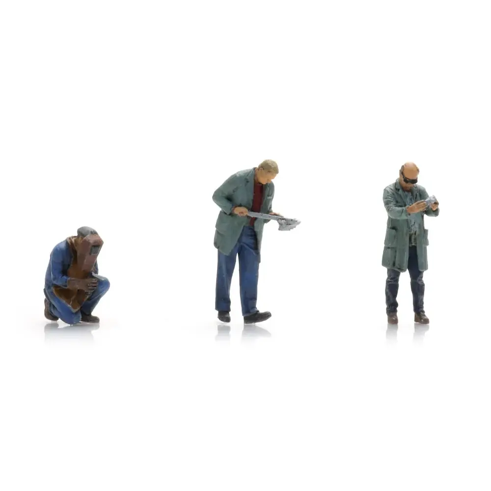 3 Ouvriers Sidérurgistes - ARTITEC 5870108 - HO 1/87