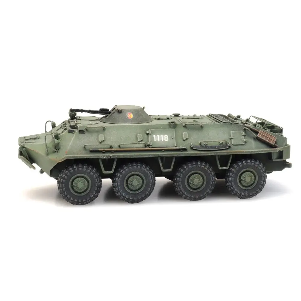 BTR-60PB / SPW-60PB NVA sur wagon  - ARTITEC 6870287 - HO 1/87