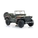 Jeep M201 Hotchkiss Camouflée - ARTITEC 6870582 - HO 1/87