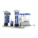 Station Service ARAL - Artitec 387.632 - HO 1/87