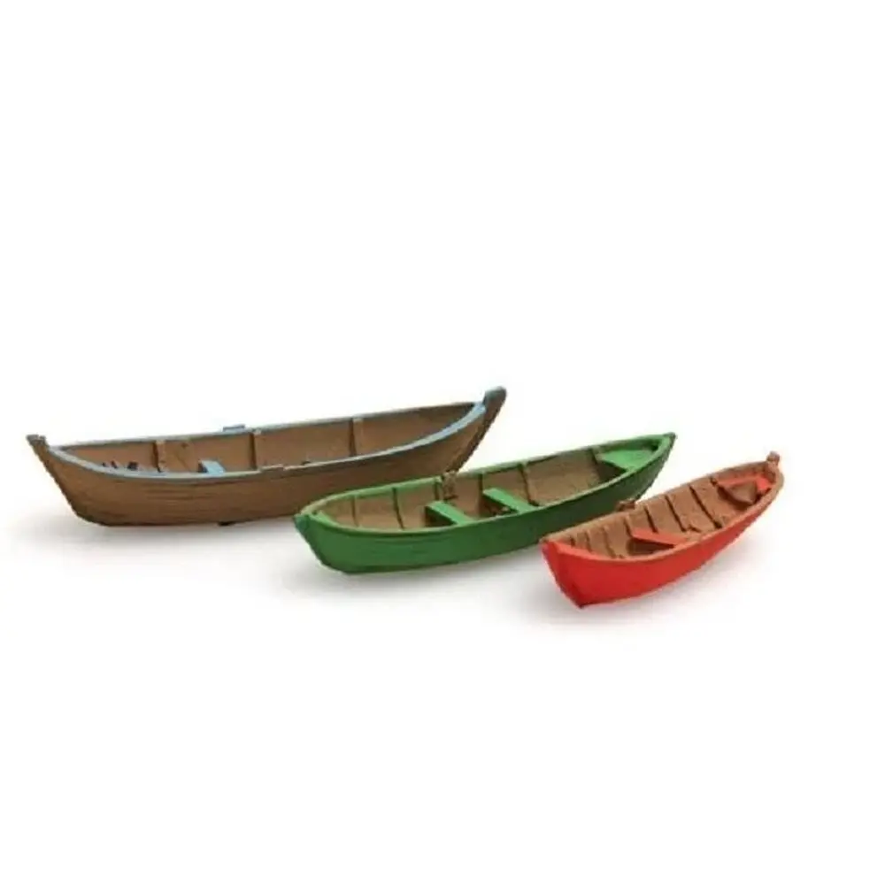 Lot de 3 Barques à Rames - Artitec 316.04 - N/160