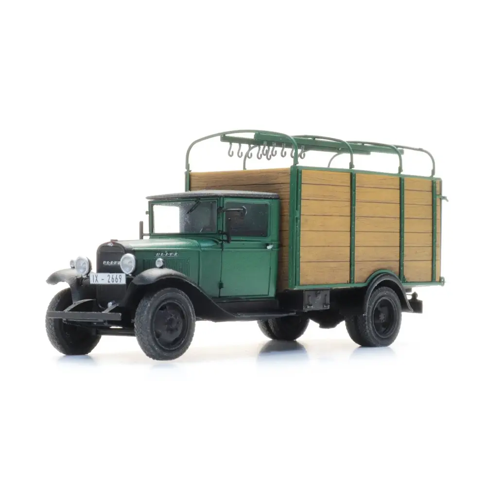 Camion bétaillère Opel Blitz 6 - Artitec 387.631 - HO 1/87