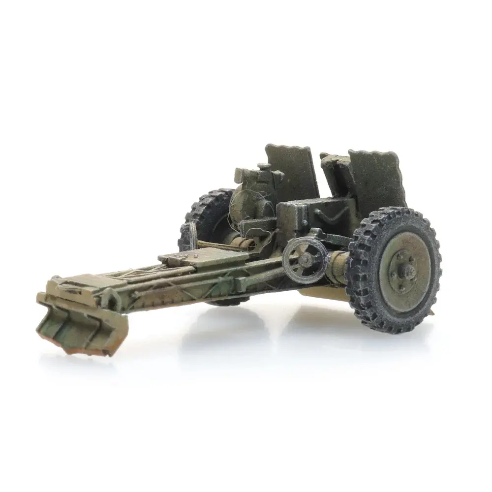Canon leIG 18 camouflage 7,5cm - Artitec 6870572 - HO 1/87