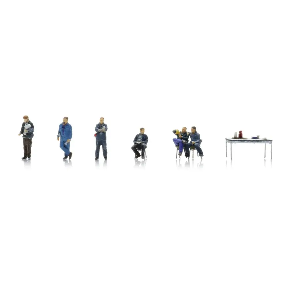 Lot de 6 métallurgistes - Artitec 5160008 - N 1/160