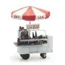 Chariot buffet "Trinkt", prêt à l'emploi - Artitec 387.289 - HO 1/87